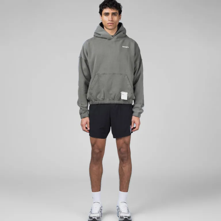 Satisfy Sweats À Capuche|Running*SoftCell Hoodie Aged Grey