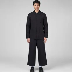 Sefr Chemises*Leo Shirt Light Black