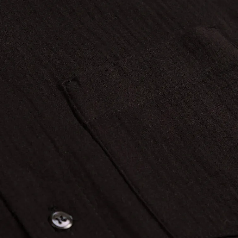 Sefr Chemises*Leo Shirt Light Black