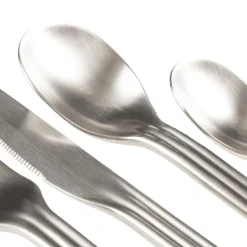 Service Projects Vaisselle|Cuisine*Canteen Brushed - 16 pcs (Set of 4) Stainless Steel