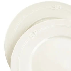 Service Projects Vaisselle*Métier SP Embossed Dinner Plate White