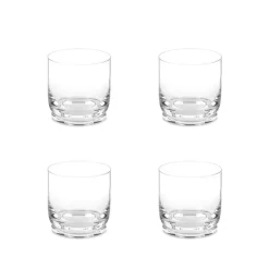 Service Projects Vaisselle|Cuisine*Walter 02 - Rocks Set of 4 Clear
