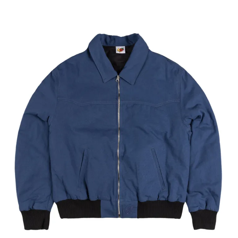 Sky High Farm Universe Gilets*Santa Fe Work Jacket Woven Navy