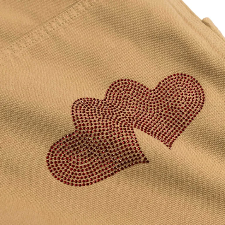 Sky High Farm Universe Pantalons*SH4U Double Knee Pants Dark Beige
