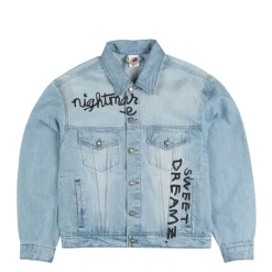 Sky High Farm Universe Gilets*Sweet Dreams Denim Jacket Woven Blue