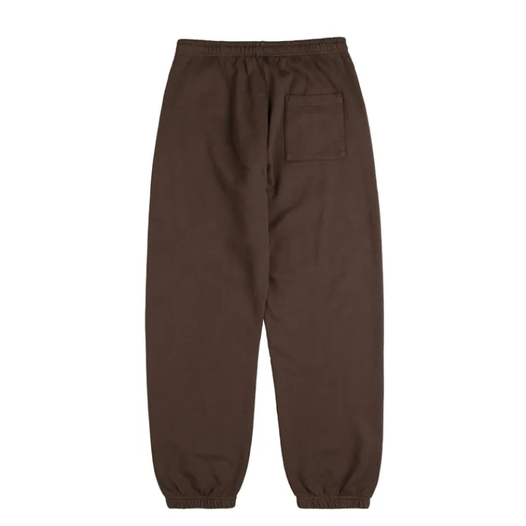 Sporty & Rich Survêtements*Bristol Crest 100th Sweatpant Chocolate Cream