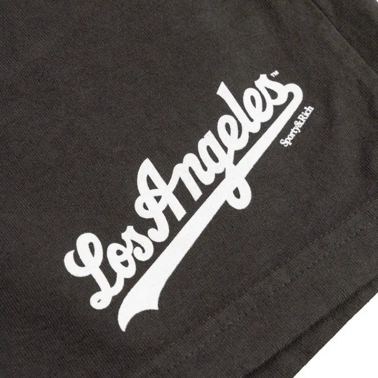 Sporty & Rich Shorts*Dodgers Gym Short Faded Black