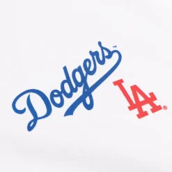 Sporty & Rich Pullover*Dodgers Serif Crewneck White