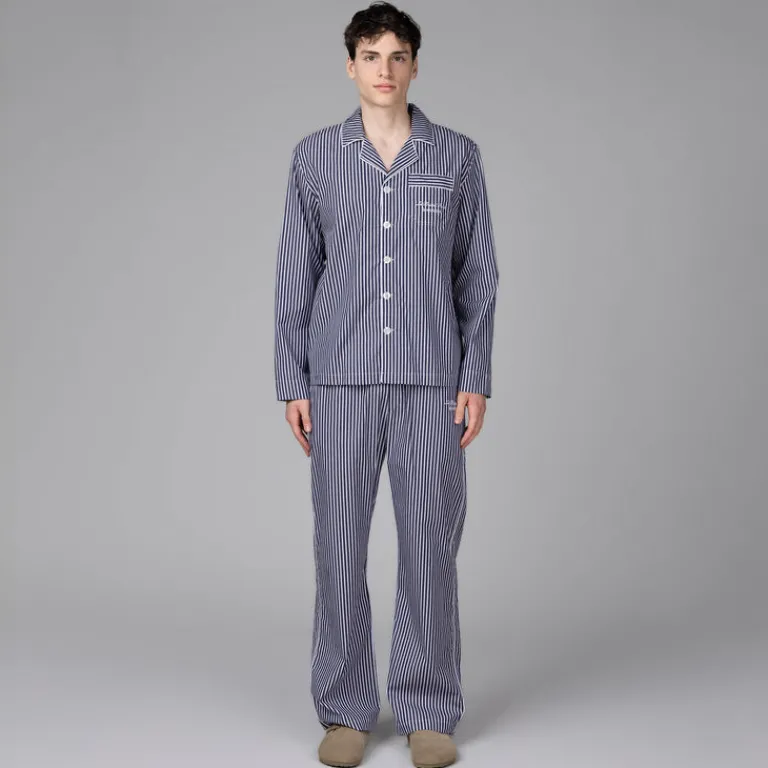 Sporty & Rich Alle Anzeigen*Faubourg Pyjama Bottom Navy / White