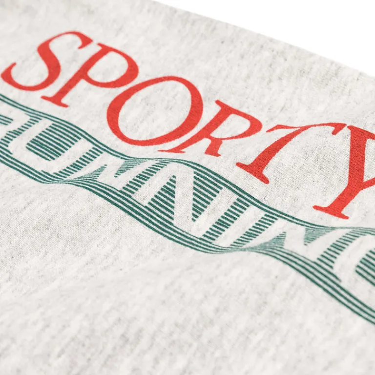 Sporty & Rich Survêtements*Finish Line Sweatpant Heather Gray