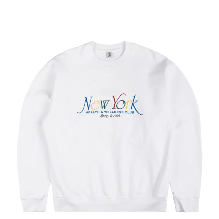 Sporty & Rich Pullover*NY 94 Crewneck White