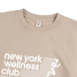 Sporty & Rich Pullover*USA Wellness Club Crewneck Elephant