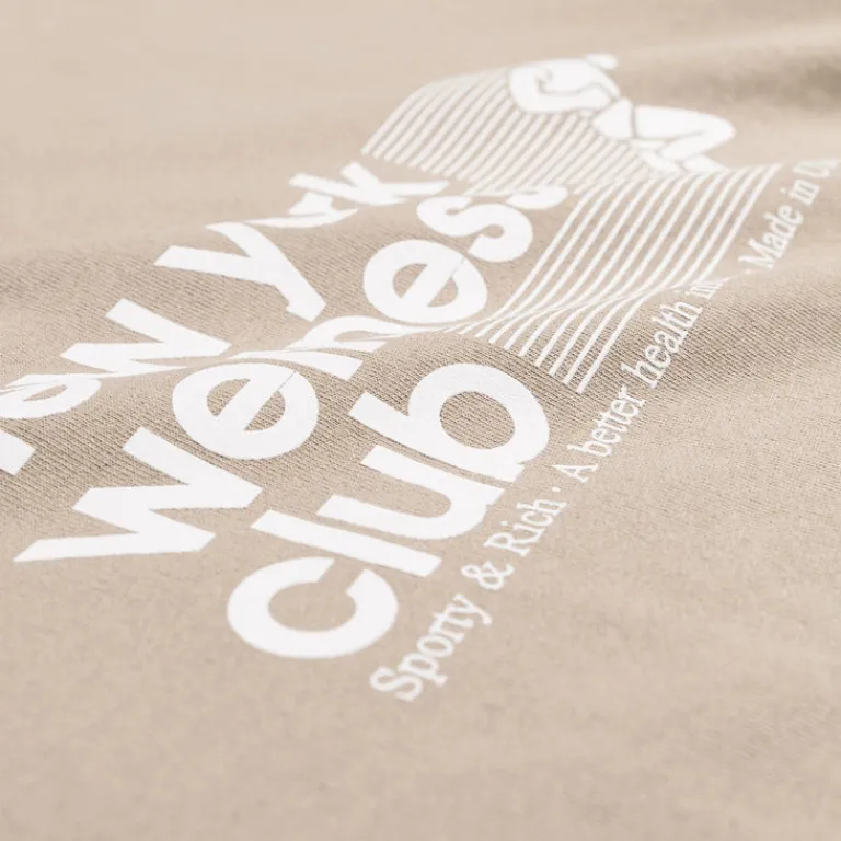 Sporty & Rich Pullover*USA Wellness Club Crewneck Elephant