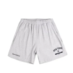 Sporty & Rich Shorts*x '47 & The New York Yankees League Gym Short Heather Gray