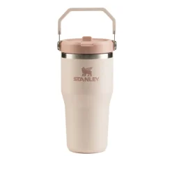 Stanley Gourdes*The IceFlow™ Flip Straw 2.0 Tumbler 0.6L Rose Quartz