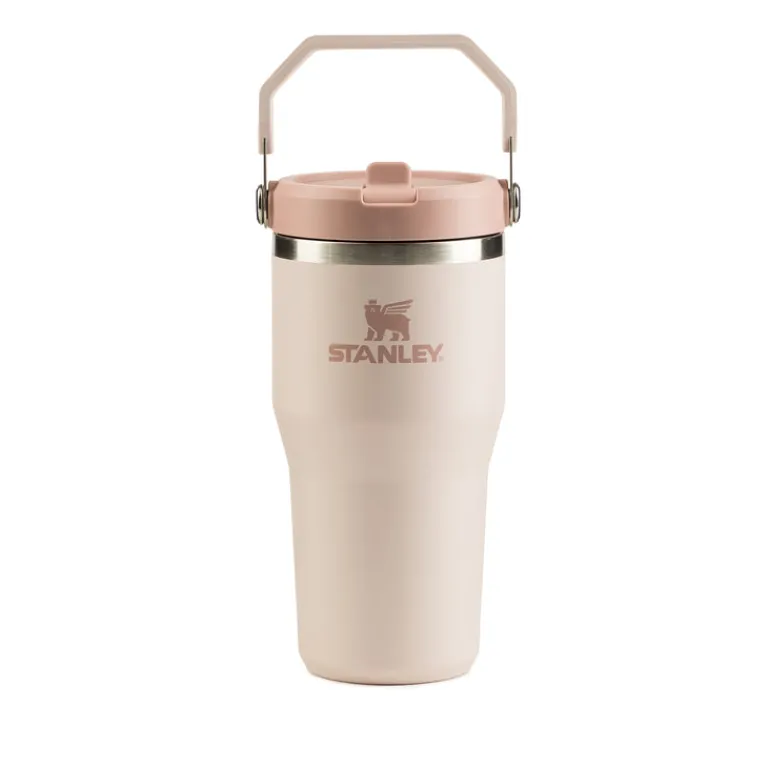 Stanley Gourdes*The IceFlow™ Flip Straw 2.0 Tumbler 0.6L Rose Quartz