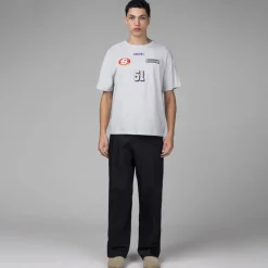 Stockholm Surfboard Club T-Shirts*Box Tee Sponsor Grey Melange