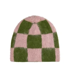 Stockholm Surfboard Club Alle Anzeigen|Beanies*Gas Reversible Beanie Green / Pink / Check