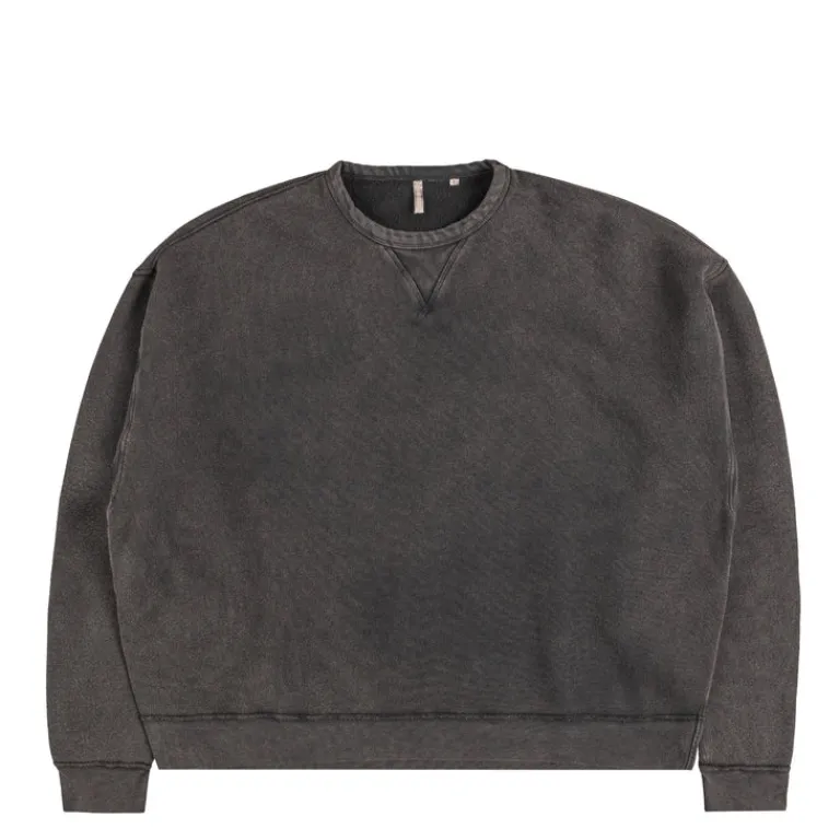 Sunflower Pullover*Crew Sweat Antracite Washed