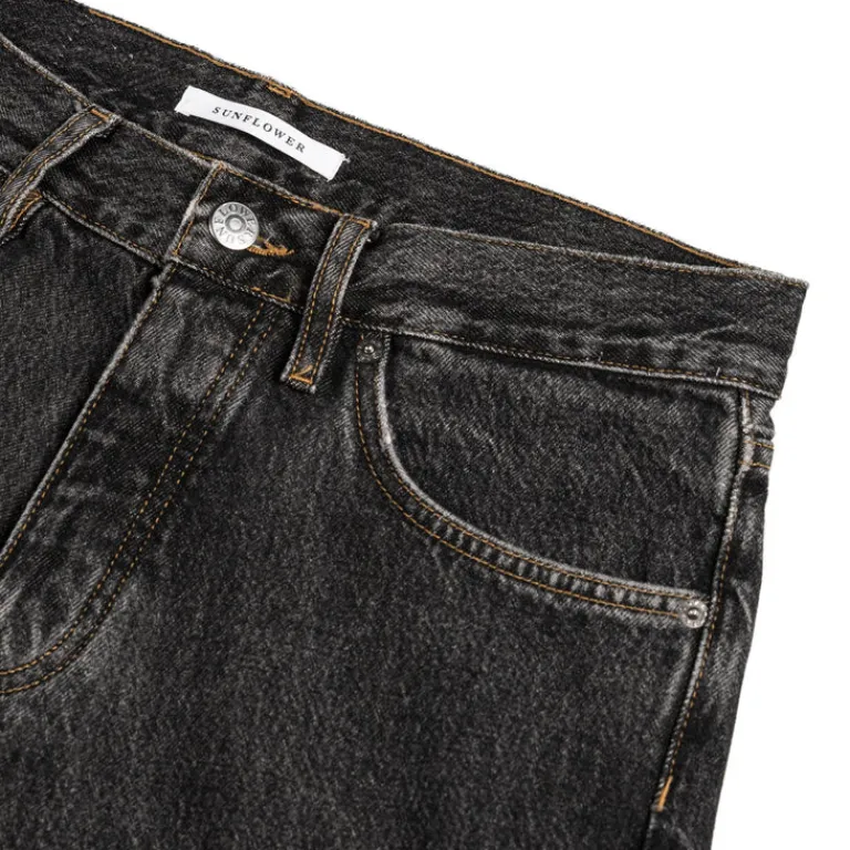 Sunflower Pantalons*Loose Jeans Black Stone