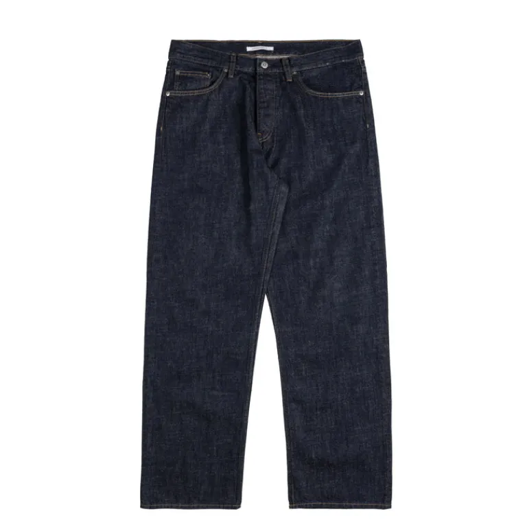 Sunflower Pantalons*Loose Jeans Simple Rinse Blue