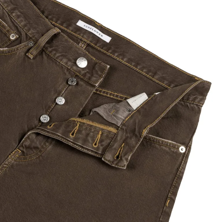 Sunflower Pantalons*Loose Jeans Natural Brown