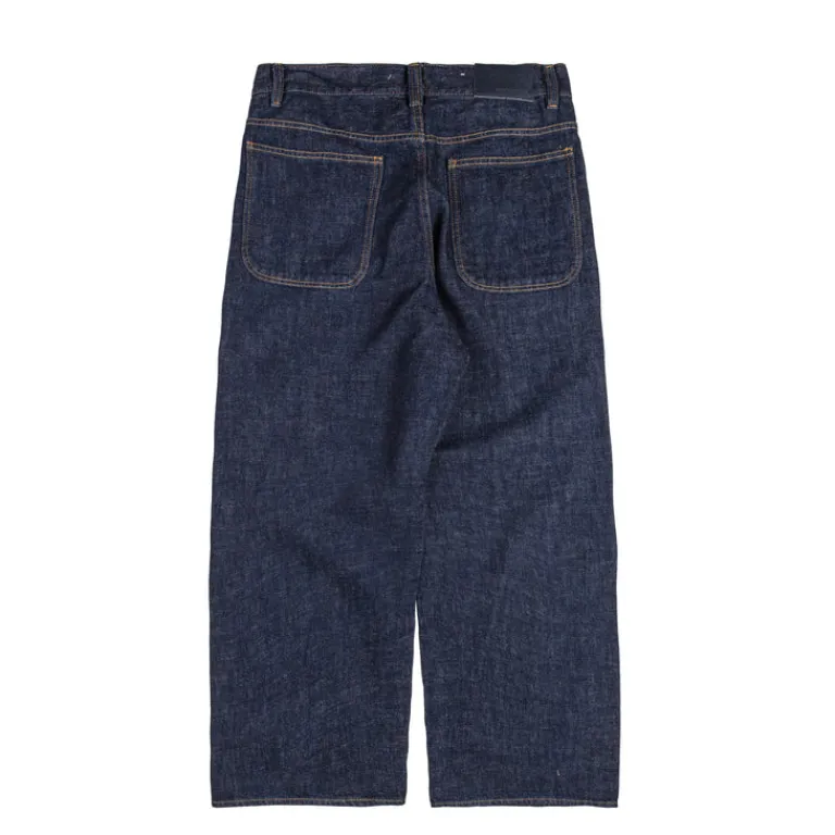 Sunflower Pantalons*Super Wide Jeans Simple Rinse Blue