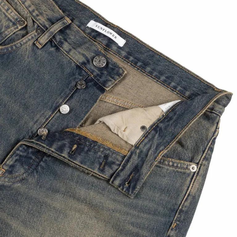 Sunflower Pantalons*Wide Twist Dirty Blue