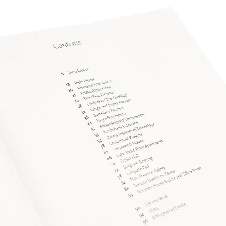 TASCHEN Verlag Livres Et Magazines*Taschen Mies van der Rohe Multi