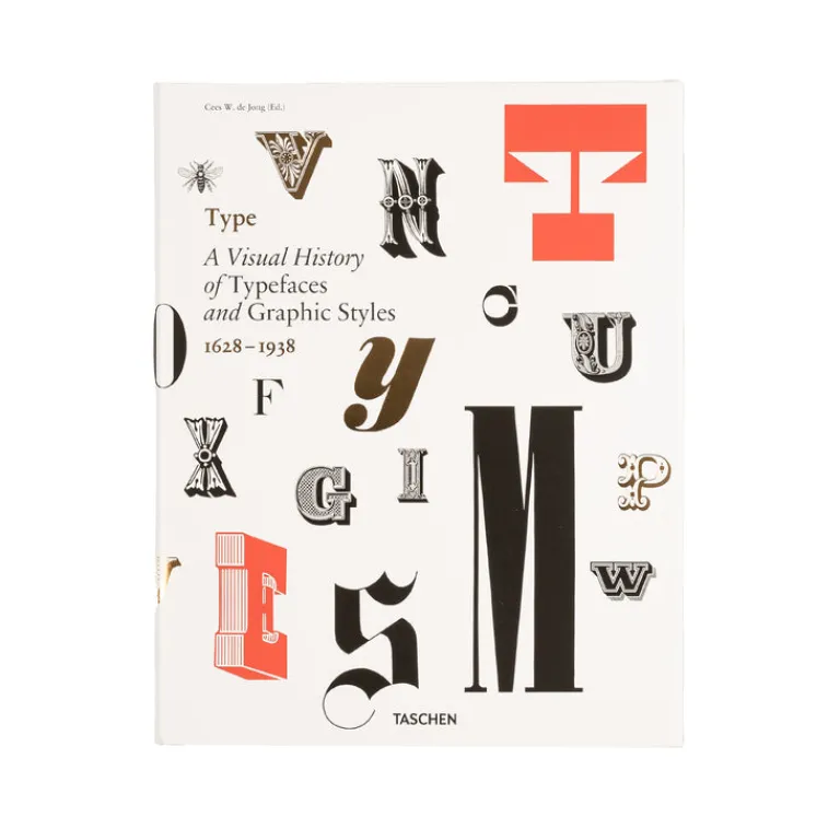TASCHEN Verlag Livres Et Magazines*Taschen Type A Visual History of Typefaces & Graphic Styles Multi