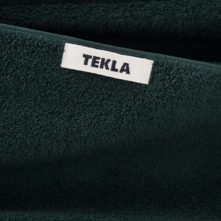 Tekla Salle De Bain*Bath Towel Forest Green