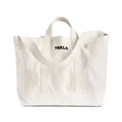 Tekla Sacs*Beach Bag Ivory