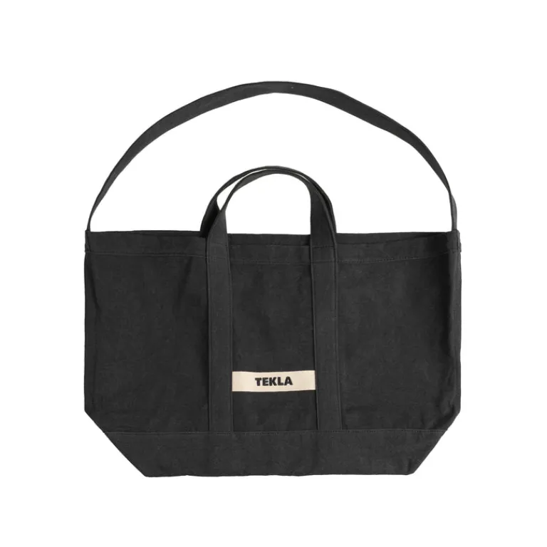 Tekla Sacs*Beach Bag Black Sand