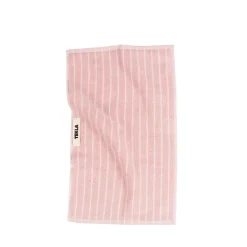 Tekla Salle De Bain*Guest Towel Shaded Pink Stripes