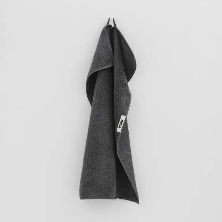 Tekla Salle De Bain*Guest Towel Charcoal Grey
