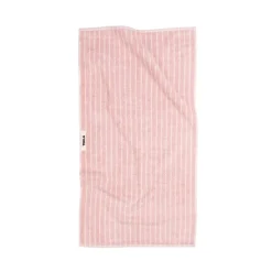 Tekla Salle De Bain*Hand Towel Shaded Pink Stripes
