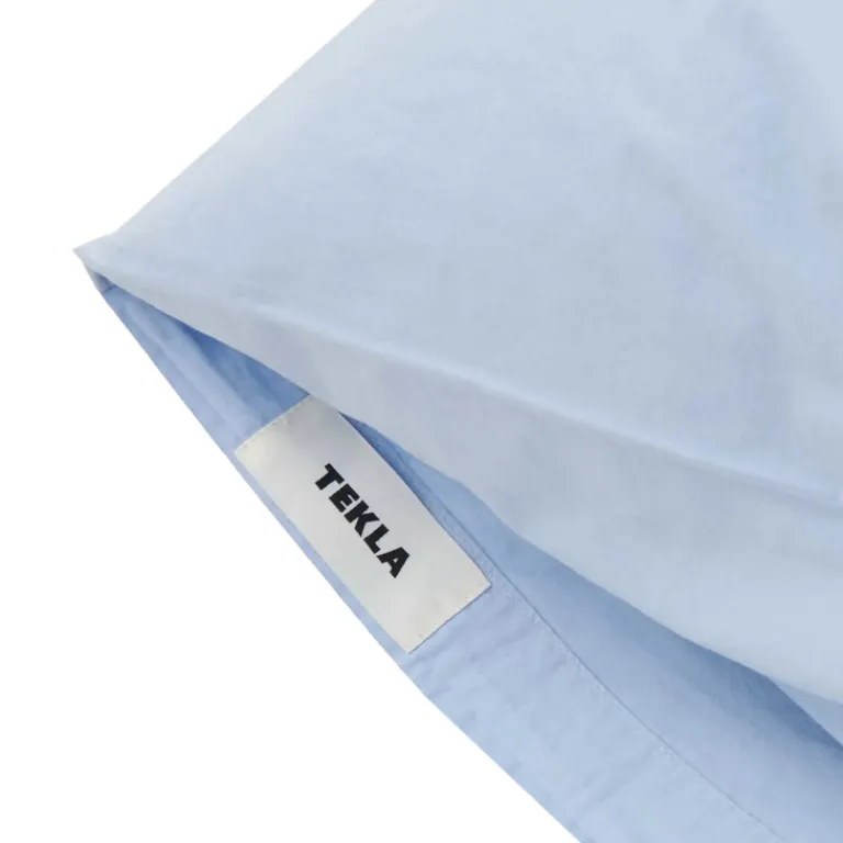 Tekla Chambre À Coucher*Pillow Sham Morning Blue