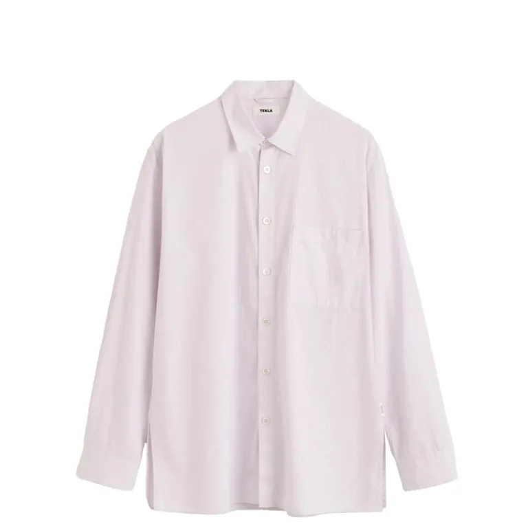 Tekla Pyjamas & Sous-Vêtements*Pyjamas Shirt Rosa Stripes