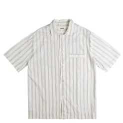 Tekla Pyjamas & Sous-Vêtements*Pyjamas Short Sleeve Shirt Needle Stripes