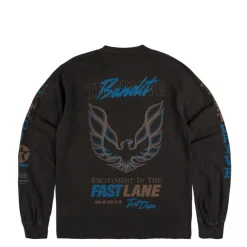 Test Drive T-Shirts*Bandit Longsleeve Vntg Black
