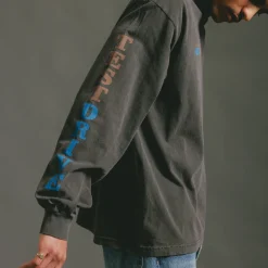 Test Drive T-Shirts*Bandit Longsleeve Vntg Black