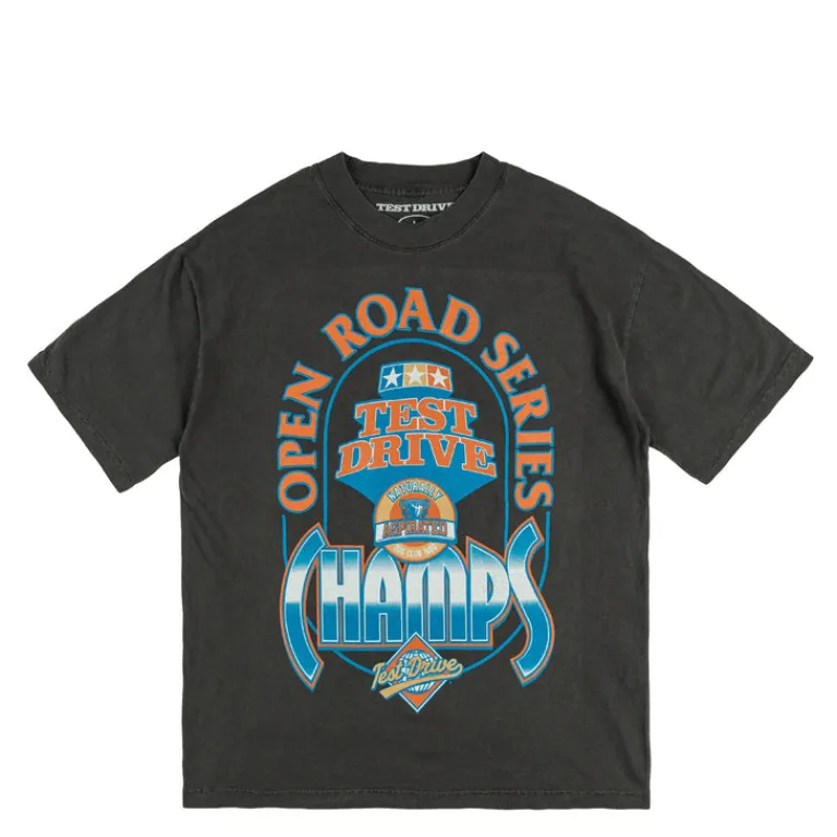 Test Drive T-Shirts*Champs Tee Vintage Black