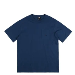 The North Face T-Shirts*Dome Relaxed Pocket Tee Estate Blue