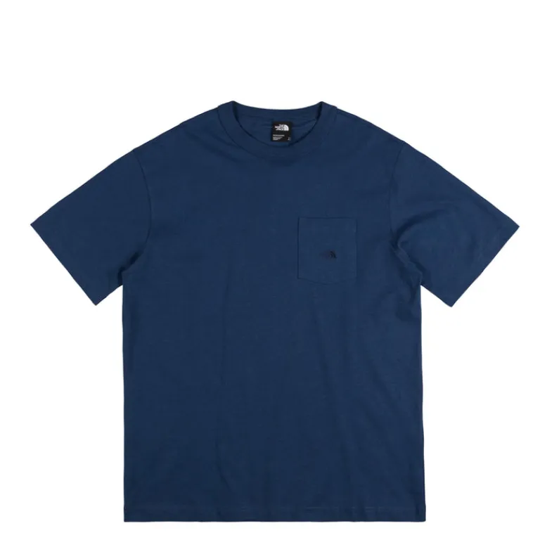 The North Face T-Shirts*Dome Relaxed Pocket Tee Estate Blue