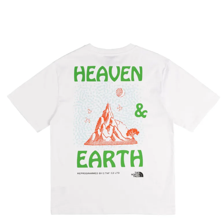 The North Face T-Shirts*Graphic Tee Heaven & Earth TNF White