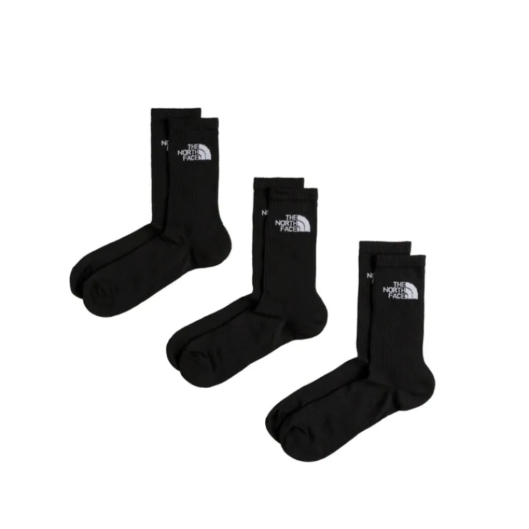 The North Face Chaussettes*Multi Sport Cushion Crew Socks 3-Pack TNF Black