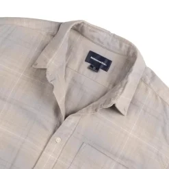 thisisneverthat Chemises*Flannel Check Shirt Grey