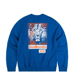 thisisneverthat Pullover*Lion 2010 Crewneck Blue