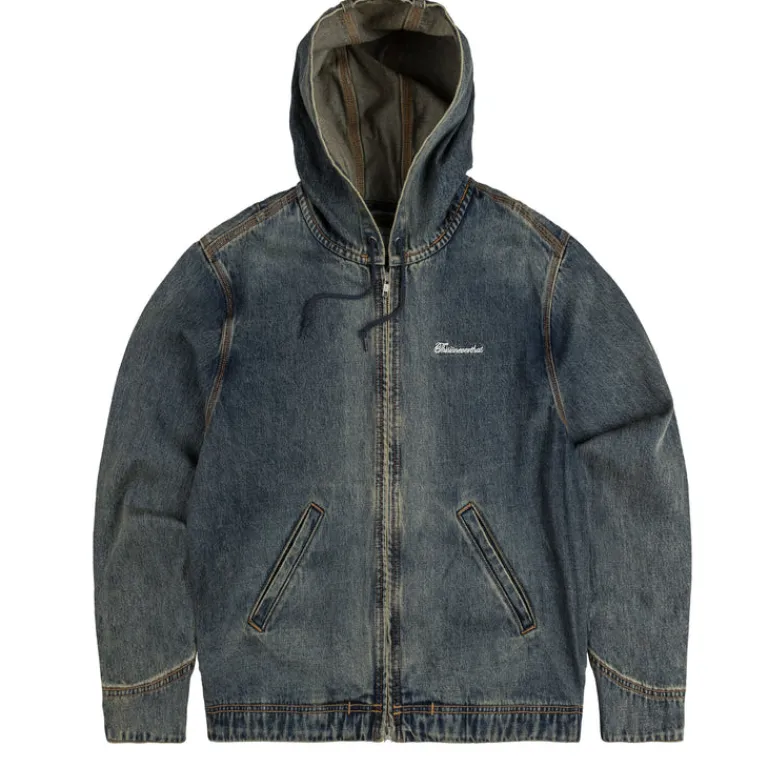 thisisneverthat Gilets*Washed Carpenter Jacket Mud