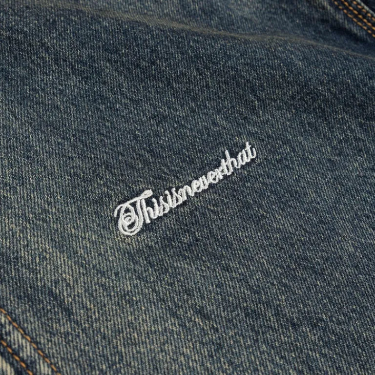 thisisneverthat Gilets*Washed Carpenter Jacket Mud